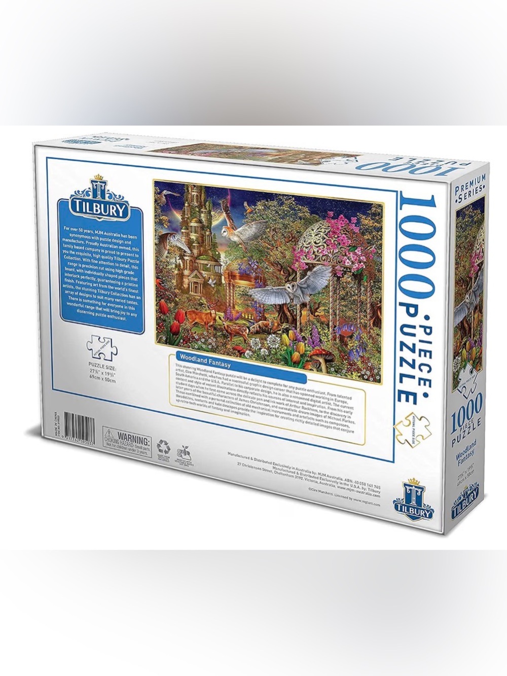 TILBURY PUZZLE Premium Series 1000-Piece Woodland Fantasy - Picture 2 of 8